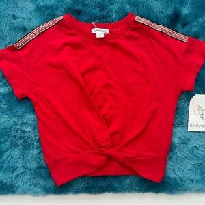 Flapdoodles Toddler Girl Short Sleeve Top Size 4T